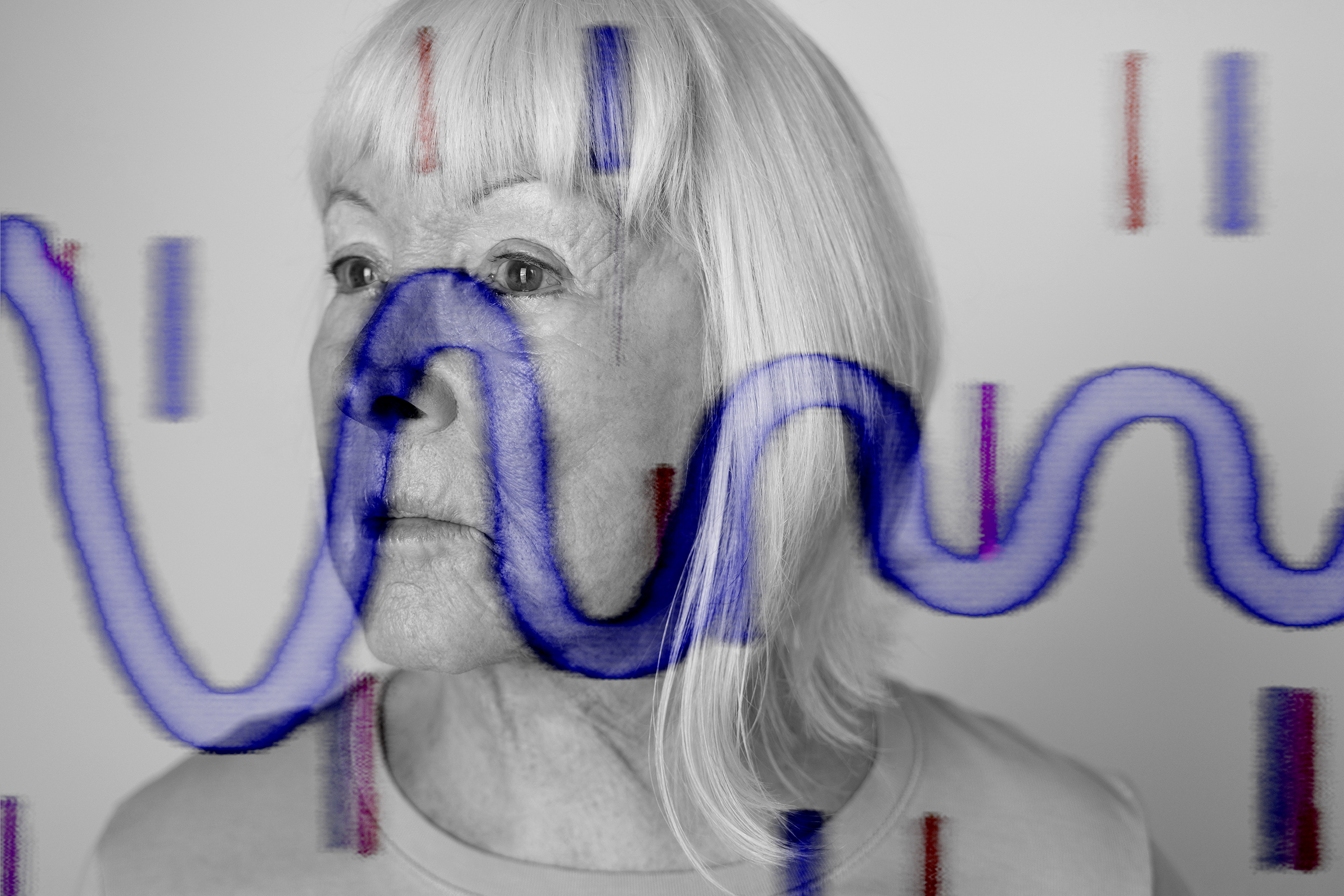 Margot Pilz - Happy Crappy Age - Fotografie und Grafikdesign: H. Prochart